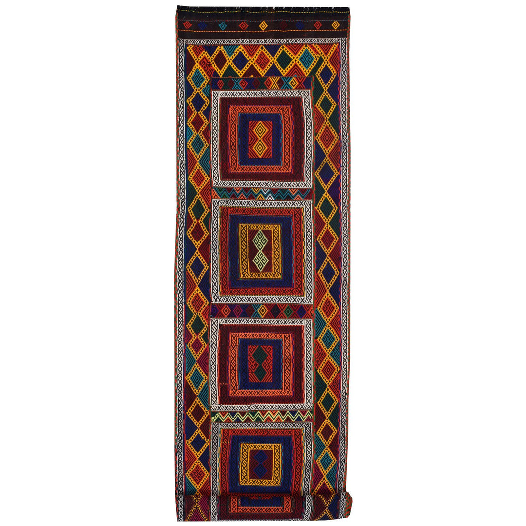 Suzuni Kilim 2' 5 x 11' 3 (ft) - No. AL75229 - ALRUG Rug Store