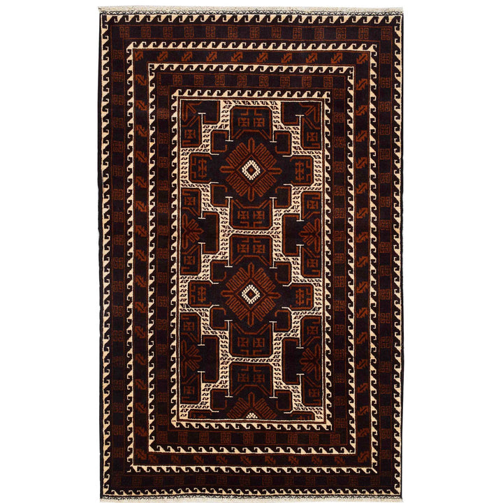 Baluchi Rug 3' 9 x 6' 3 (ft) - No. AL51152 - ALRUG Rug Store