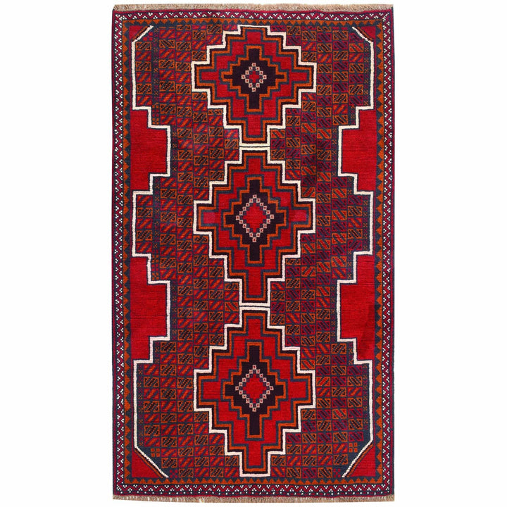 Baluchi Rug 3' 7 x 6' 3 (ft) - No. AL92194 - ALRUG Rug Store