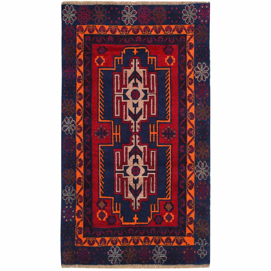 Baluchi Rug 3' 5 x 6' 1 (ft) - No. AL68364 - ALRUG Rug Store