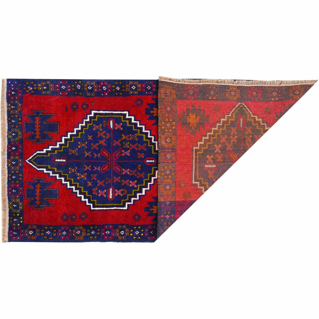 Baluchi Rug 3' 6 x 6' 2 (ft) - No. AL42070 - ALRUG Rug Store