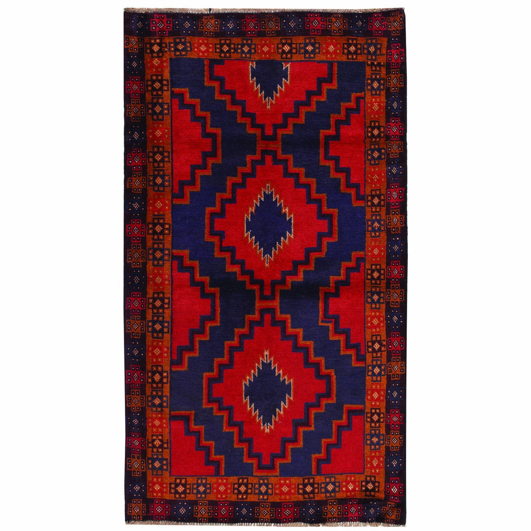 Baluchi Rug 3' 6 x 6' 3 (ft) - No. AL75236 - ALRUG Rug Store