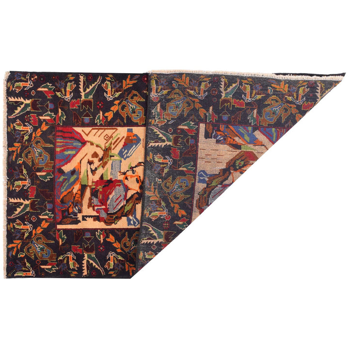 Pictorial Rug 2' 8" x 4' 7" - No. AL56987