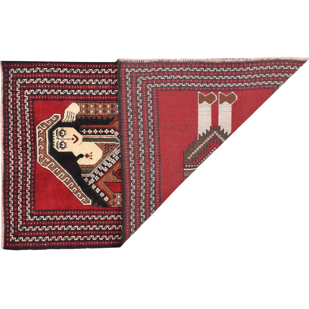 Pictorial Rug 2' 7 x 4' 3 (ft) - No. AL28032 - ALRUG Rug Store