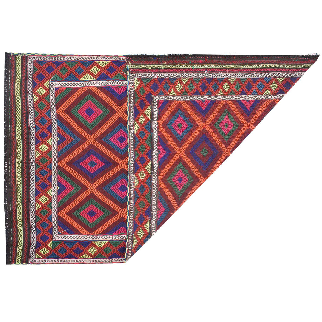 Suzuni Kilim 5' 6x9' (ft) - No. AL18004 - ALRUG Rug Store