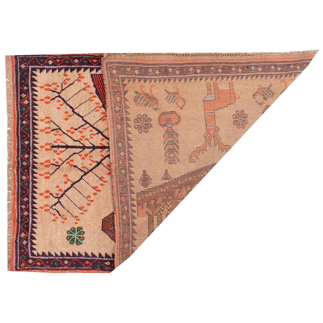 Pictorial Rug 3' 8 x 5' 4 (ft) - No. AL99728 - ALRUG Rug Store