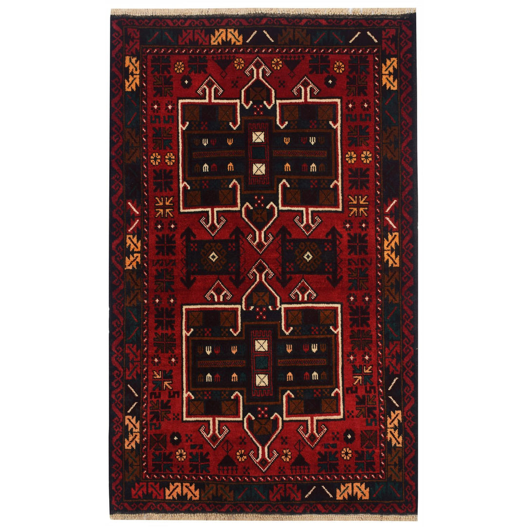Baluchi Rug 3' x 4' 8 (ft) - No. AL19931 - ALRUG Rug Store
