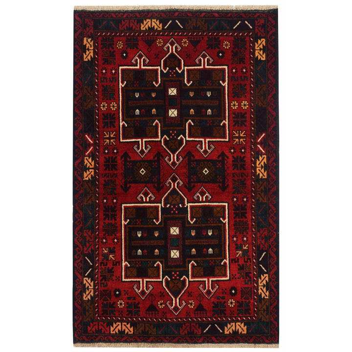 Baluchi Rug 3' x 4' 8 (ft) - No. AL19931 - ALRUG Rug Store