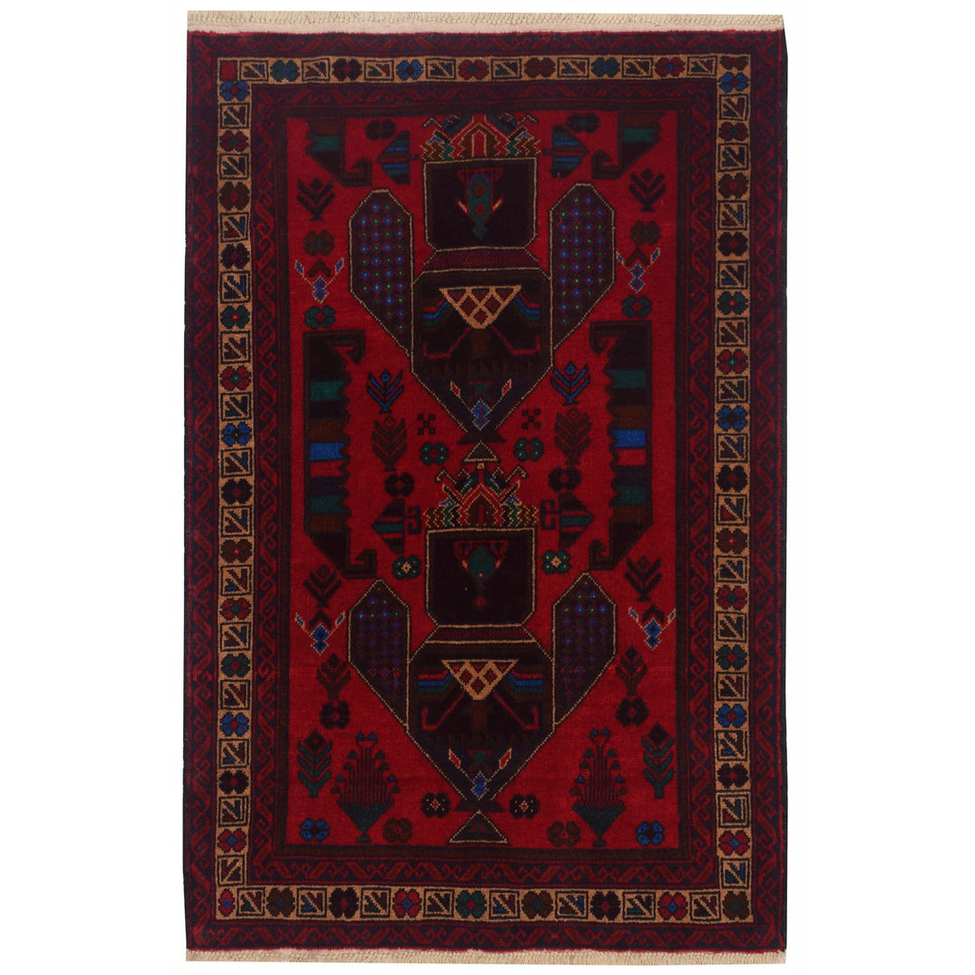 Baluchi Rug 3' x 4' 5 (ft) - No. AL11382 - ALRUG Rug Store