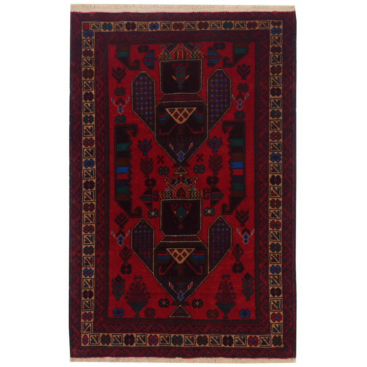 Baluchi Rug 3' x 4' 5 (ft) - No. AL11382 - ALRUG Rug Store