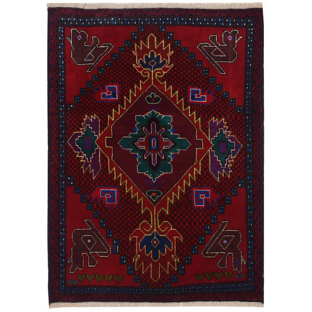 Baluchi Rug 3' x 4' 2 (ft) - No. AL55064 - ALRUG Rug Store