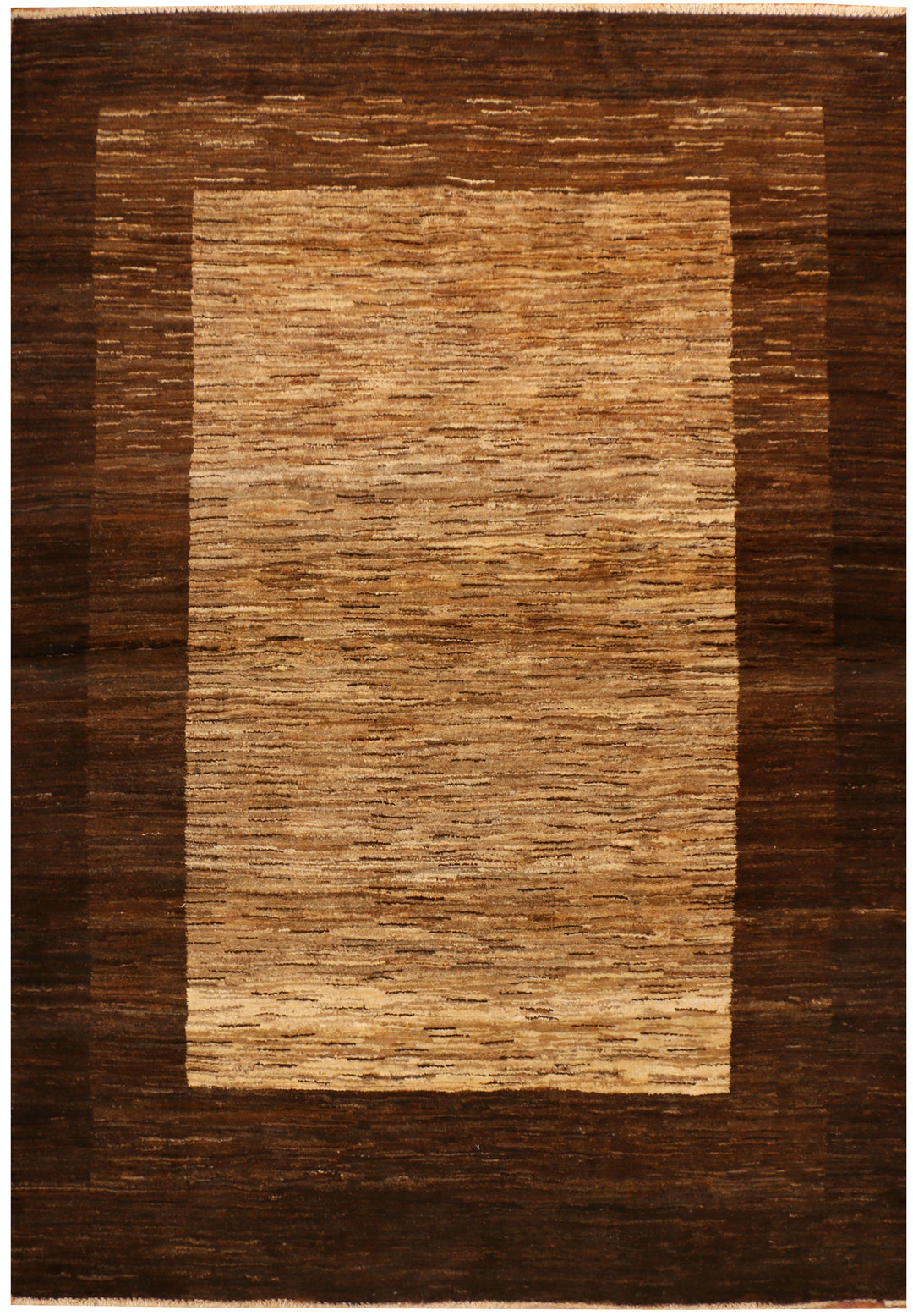 Burlywood Gabbeh 4' 6 x 6' 5 - No. 33860 - ALRUG Rug Store