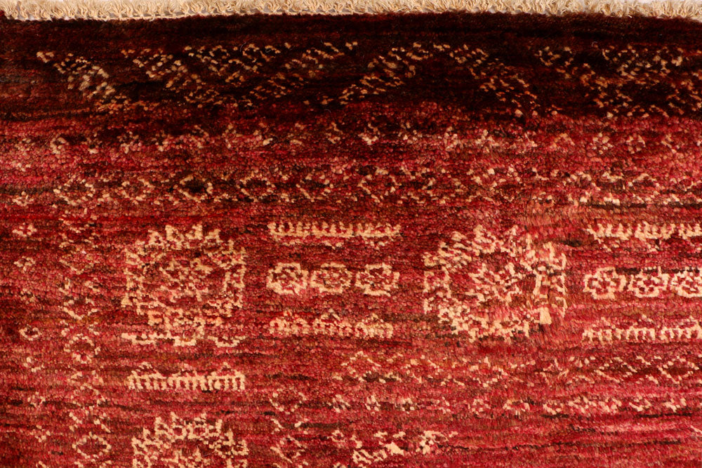 Maroon Gabbeh 4' 8 x 6' 10 - No. 33885 - ALRUG Rug Store
