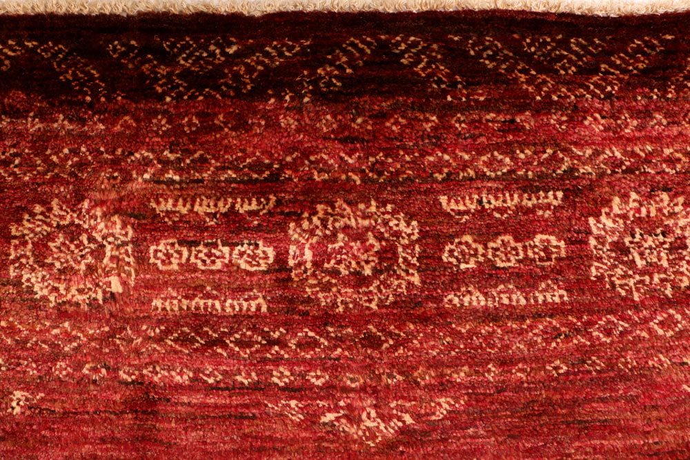 Maroon Gabbeh 4' 8 x 6' 10 - No. 33885 - ALRUG Rug Store