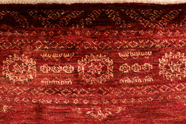 Maroon Gabbeh 4' 8 x 6' 10 - No. 33885 - ALRUG Rug Store