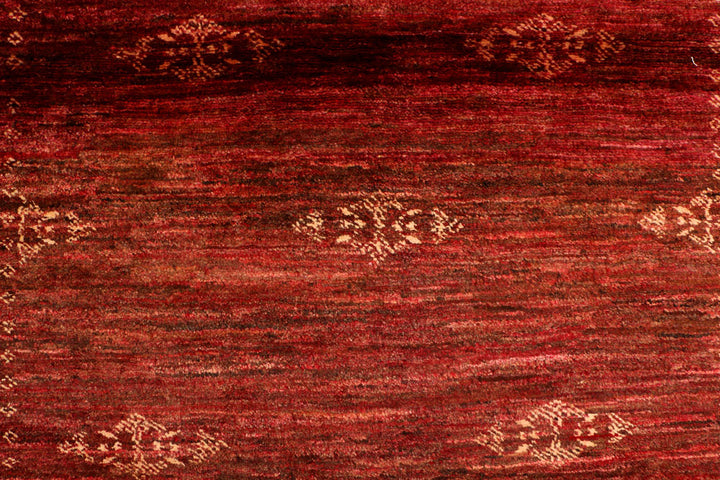 Maroon Gabbeh 4' 8 x 6' 10 - No. 33885 - ALRUG Rug Store
