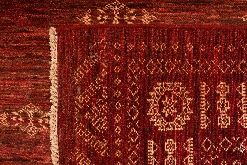 Maroon Gabbeh 4' 8 x 6' 10 - No. 33885 - ALRUG Rug Store