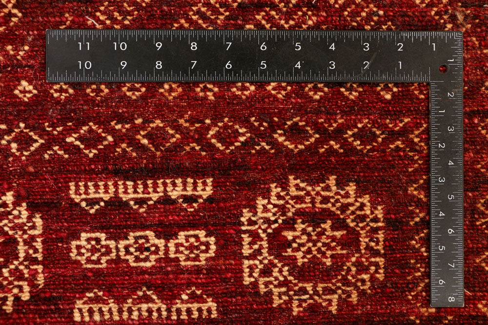 Maroon Gabbeh 4' 8 x 6' 10 - No. 33885 - ALRUG Rug Store