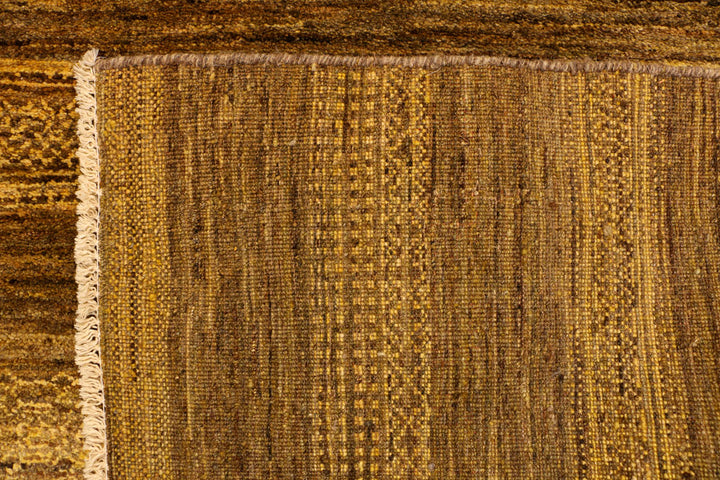 Dark Goldenrod Gabbeh 4' x 5' 11 - No. 33893 - ALRUG Rug Store