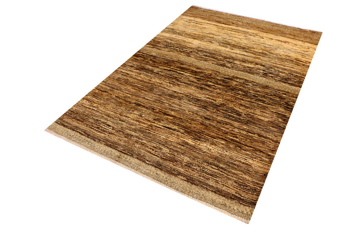 Burlywood Gabbeh 4' 7 x 6' 7 - No. 33907 - ALRUG Rug Store