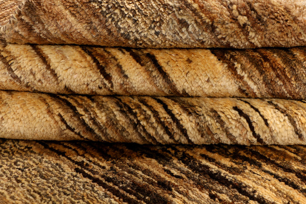 Burlywood Gabbeh 4' 7 x 6' 7 - No. 33907 - ALRUG Rug Store