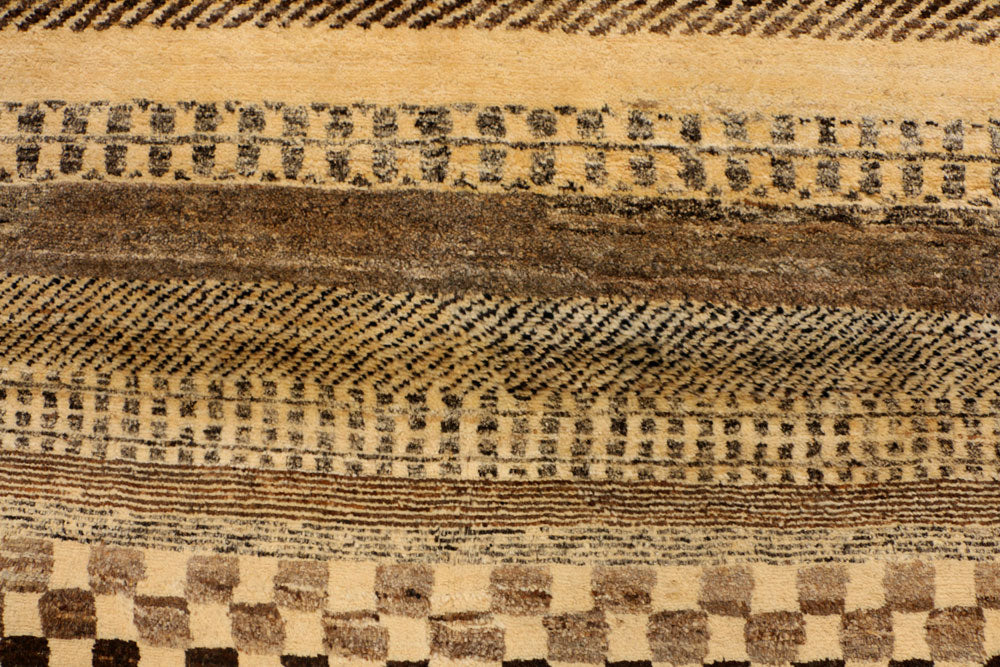 Bisque Gabbeh 4' 7 x 6' 2 - No. 33914 - ALRUG Rug Store