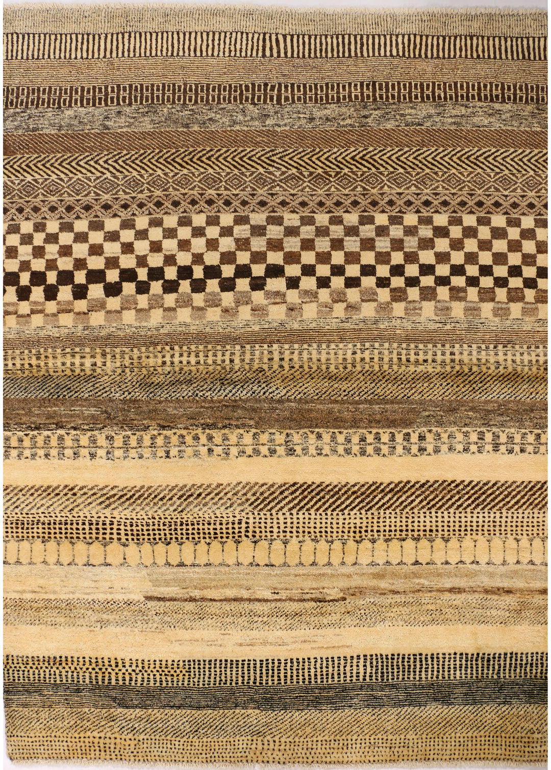 Bisque Gabbeh 4' 7 x 6' 2 - No. 33914 - ALRUG Rug Store