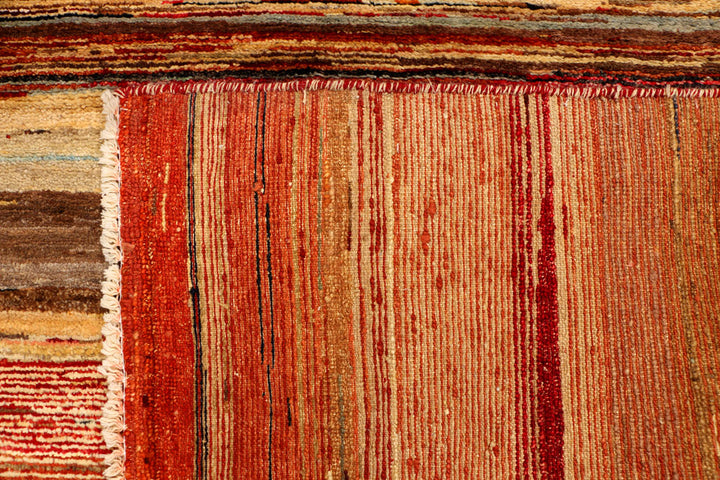 Multi Colored Gabbeh 4' 7 x 6' 4 - No. 33921 - ALRUG Rug Store