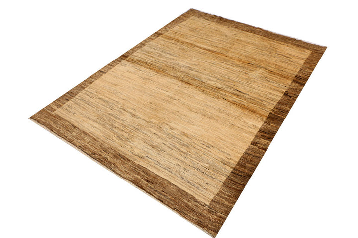 Blanched Almond Gabbeh 4' 11 x 6' 7 - No. 33923 - ALRUG Rug Store