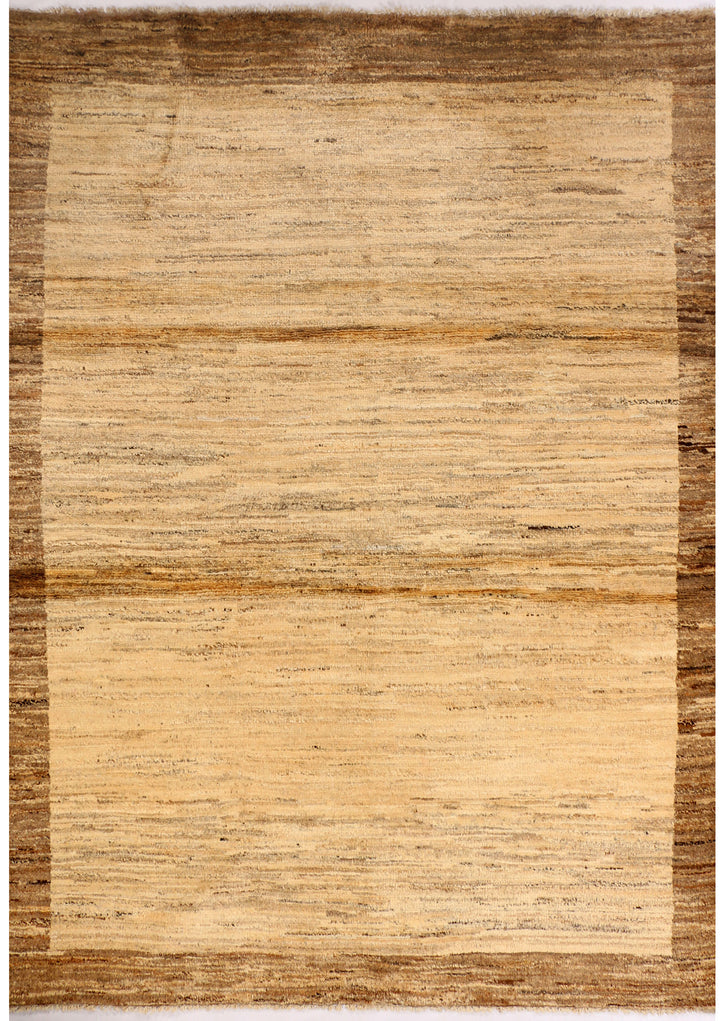 Blanched Almond Gabbeh 4' 11 x 6' 7 - No. 33923 - ALRUG Rug Store