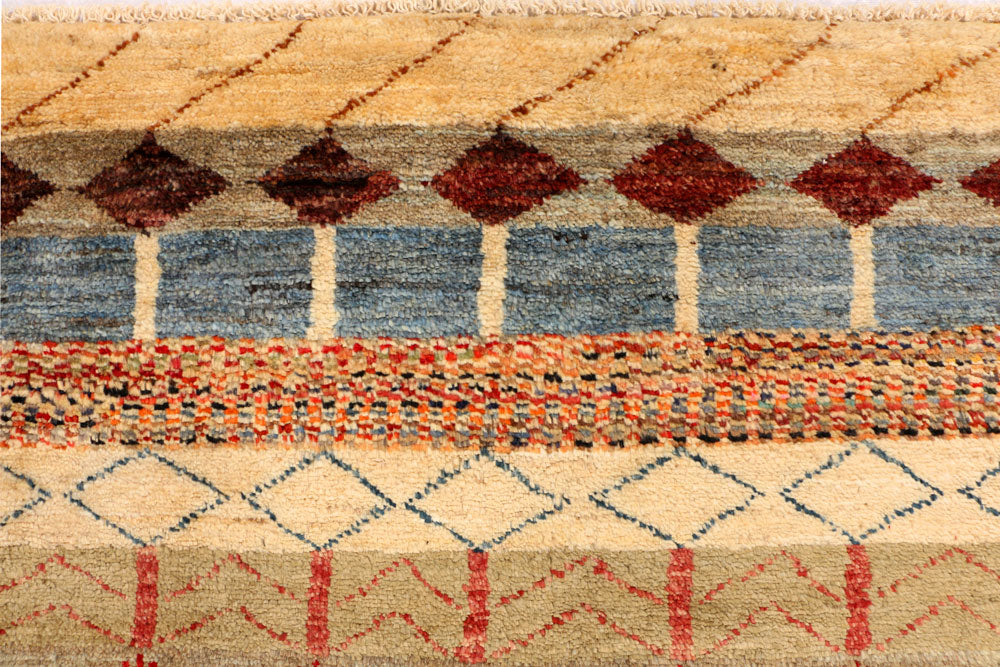 Multi Colored Gabbeh 4' 2 x 6' 1 - No. 33932 - ALRUG Rug Store