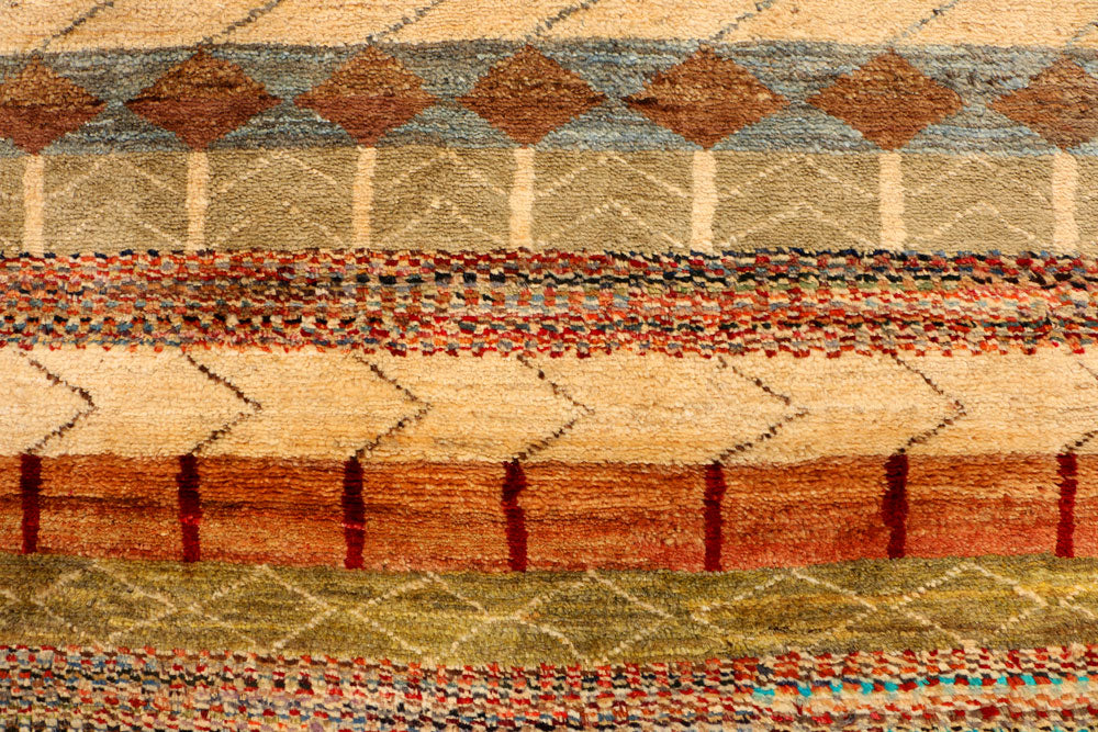 Multi Colored Gabbeh 4' 2 x 6' 1 - No. 33932 - ALRUG Rug Store