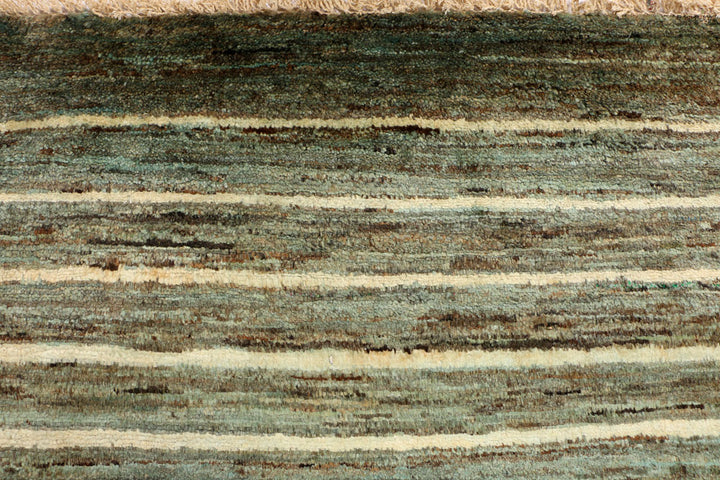 Dark Sea Green Gabbeh 4' 7 x 6' 3 - No. 33938 - ALRUG Rug Store