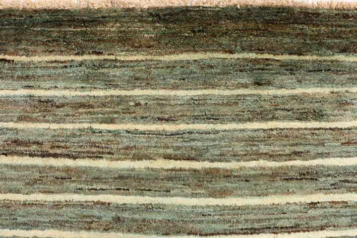Dark Sea Green Gabbeh 4' 7 x 6' 3 - No. 33938 - ALRUG Rug Store