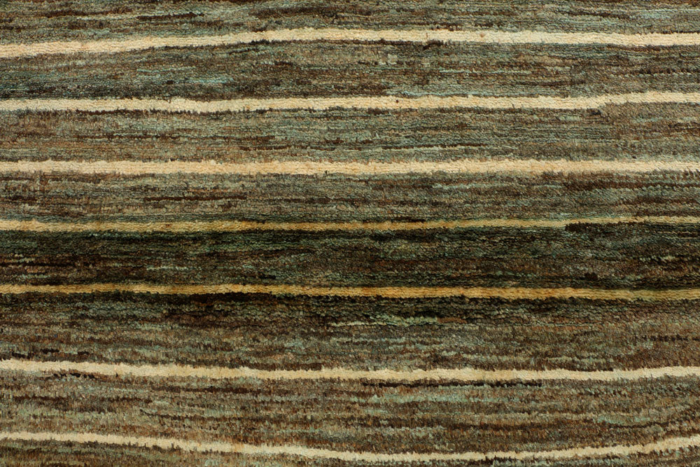 Dark Sea Green Gabbeh 4' 7 x 6' 3 - No. 33938 - ALRUG Rug Store