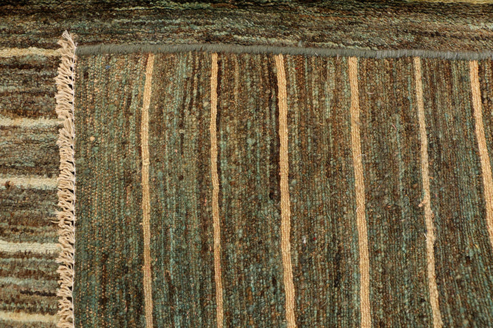 Dark Sea Green Gabbeh 4' 7 x 6' 3 - No. 33938 - ALRUG Rug Store