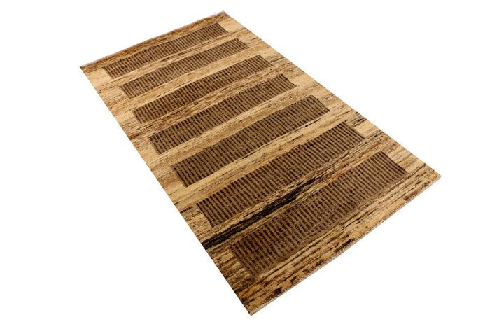 Burlywood Gabbeh 3' 1 x 5' 4 - No. 33999 - ALRUG Rug Store