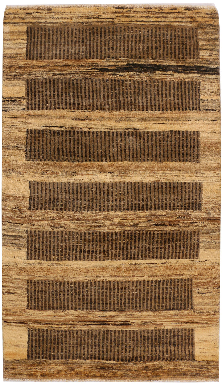 Burlywood Gabbeh 3' 1 x 5' 4 - No. 33999 - ALRUG Rug Store