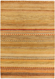Navajo White Gabbeh 4' 2 x 6' - No. 34001