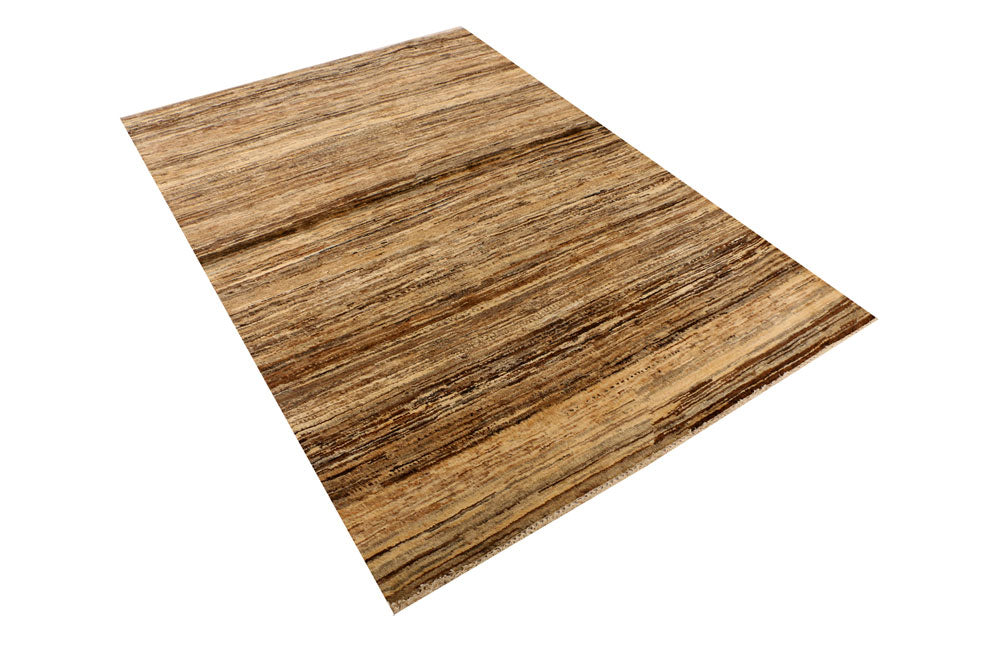 Burlywood Gabbeh 4' 2 x 5' 10 - No. 34004 - ALRUG Rug Store