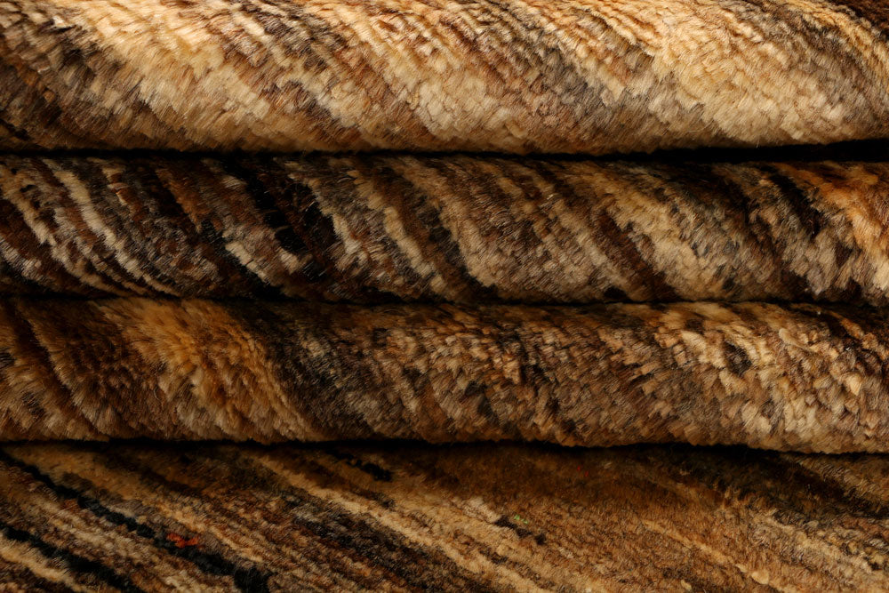 Burlywood Gabbeh 4' 2 x 5' 10 - No. 34004 - ALRUG Rug Store