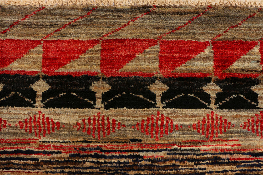 Multi Colored Gabbeh 4' x 6' - No. 34005 - ALRUG Rug Store