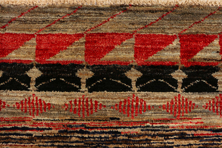 Multi Colored Gabbeh 4' x 6' - No. 34005 - ALRUG Rug Store