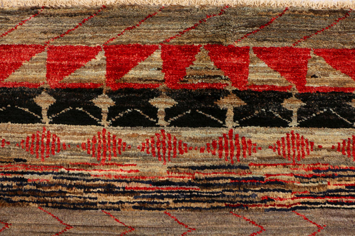 Multi Colored Gabbeh 4' x 6' - No. 34005 - ALRUG Rug Store