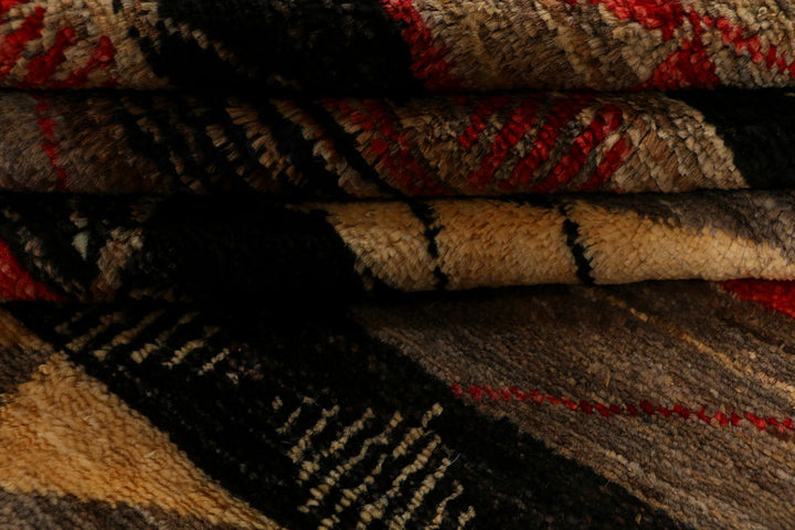 Multi Colored Gabbeh 4' x 6' - No. 34005 - ALRUG Rug Store