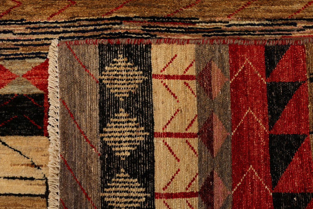 Multi Colored Gabbeh 4' x 6' - No. 34005 - ALRUG Rug Store