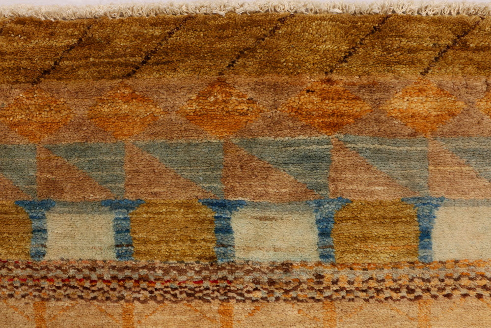 Multi Colored Gabbeh 3' 1 x 5' 3 - No. 34006 - ALRUG Rug Store