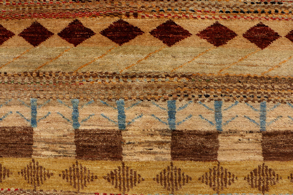Multi Colored Gabbeh 3' 1 x 5' 3 - No. 34006 - ALRUG Rug Store