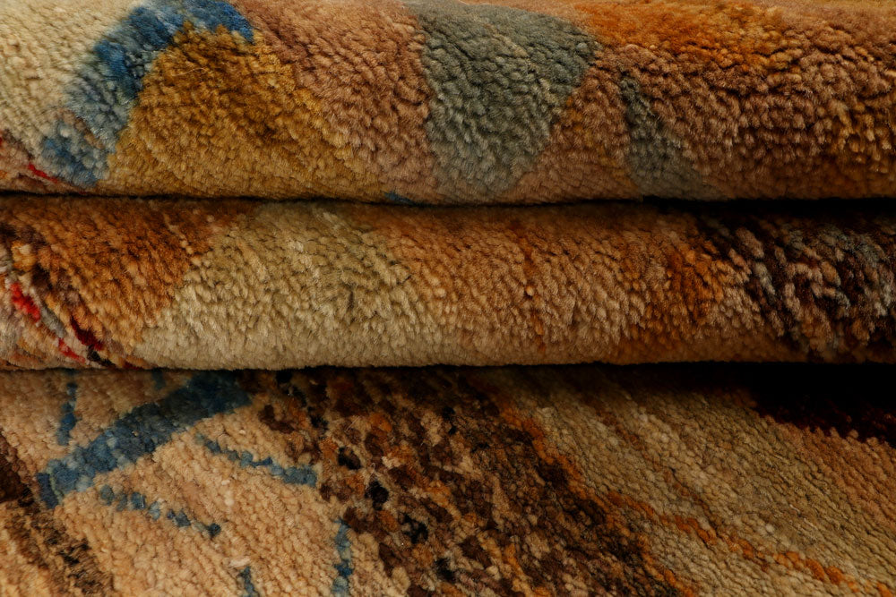 Multi Colored Gabbeh 3' 1 x 5' 3 - No. 34006 - ALRUG Rug Store