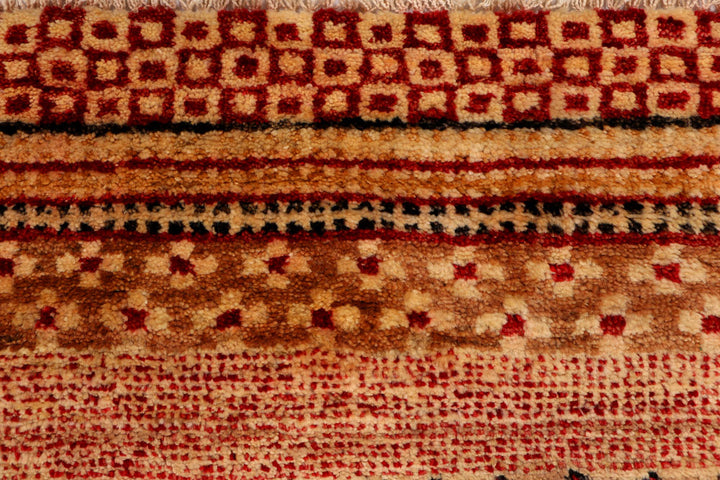 Multi Colored Gabbeh 3' 1 x 5' 1 - No. 34007 - ALRUG Rug Store